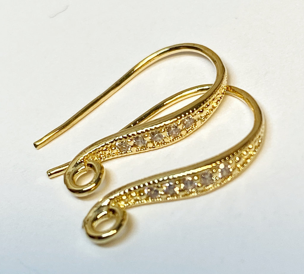 Baroque Edison Pearl and Gold Fill Cluster Earrings