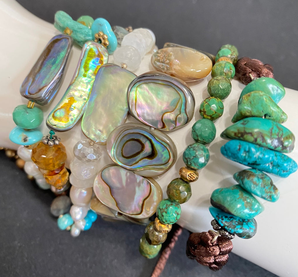 Abalone Stretch Bracelet