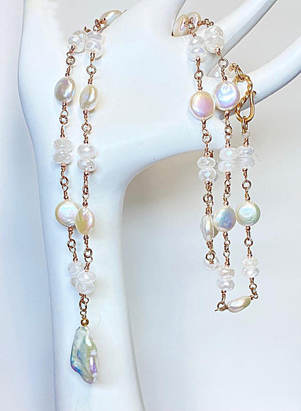 マリーゴールド様 Ghost Baroque Pearl Pendant Top マリーゴールド様 Ghost Baroque Pearl Pendant Top