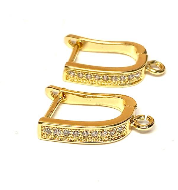 London Blue Topaz Gemstone Nugget Dangle Earrings 14k Gold Fill