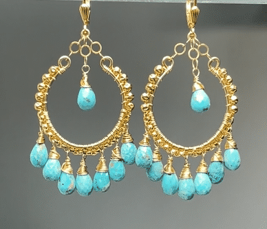 Gold bridal earrings gold chandelier earrings rhinestone