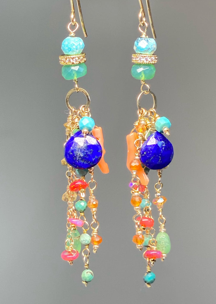 blue_lapis_dangle_earrings_boho_style_with_coral_1